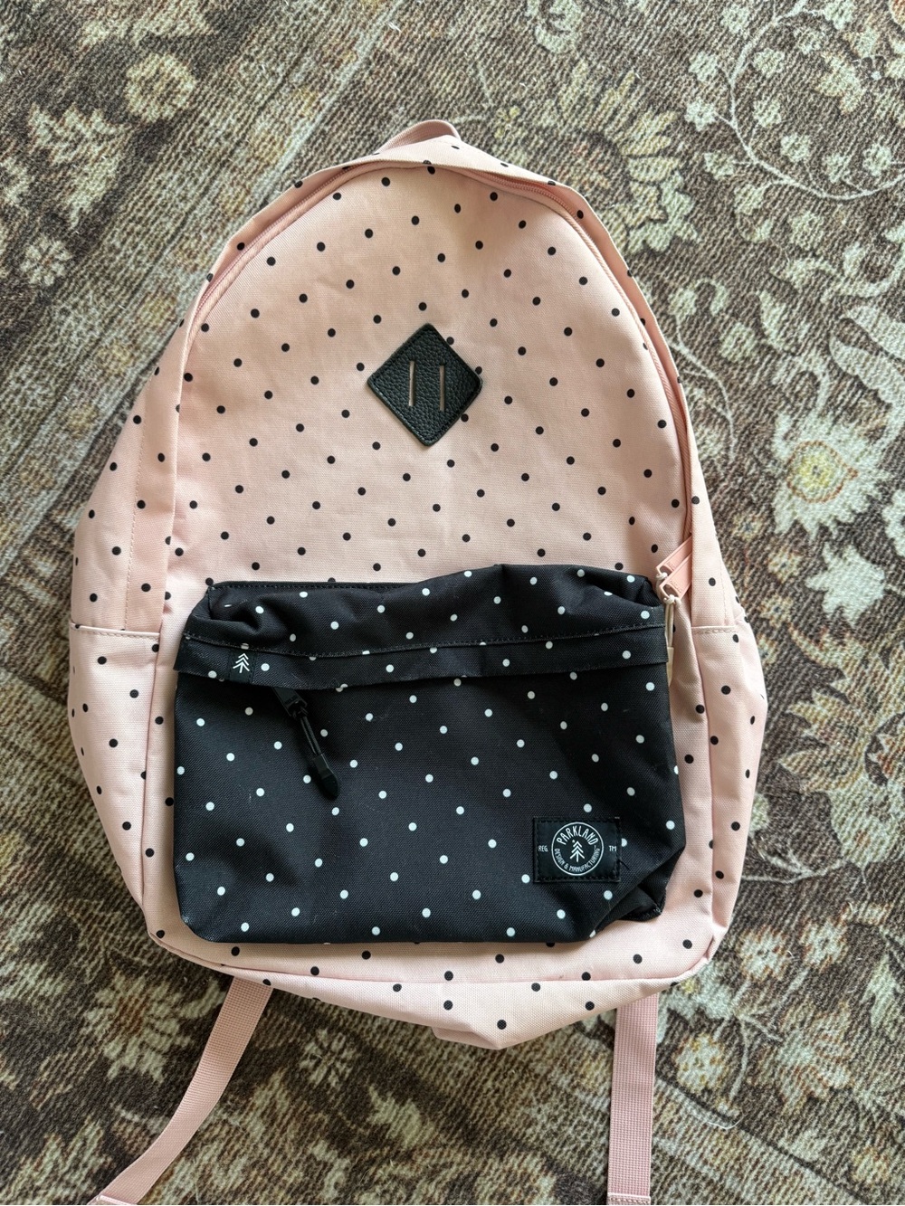 Polka dot Herschel backpack